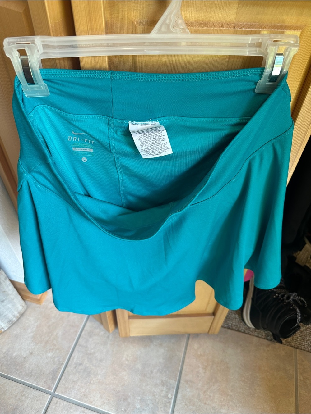 Nike Teal Athletic Skort